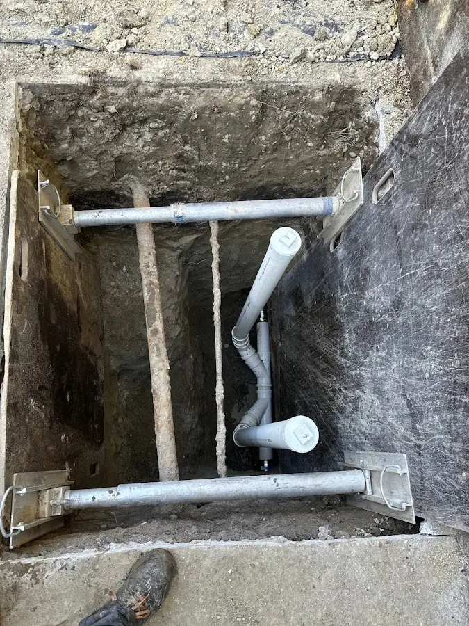 Experienced plumber completing Gas Line Repair work in Maynard
